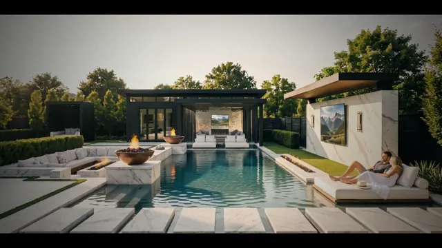 Modern Pool Estate — a frame from the film