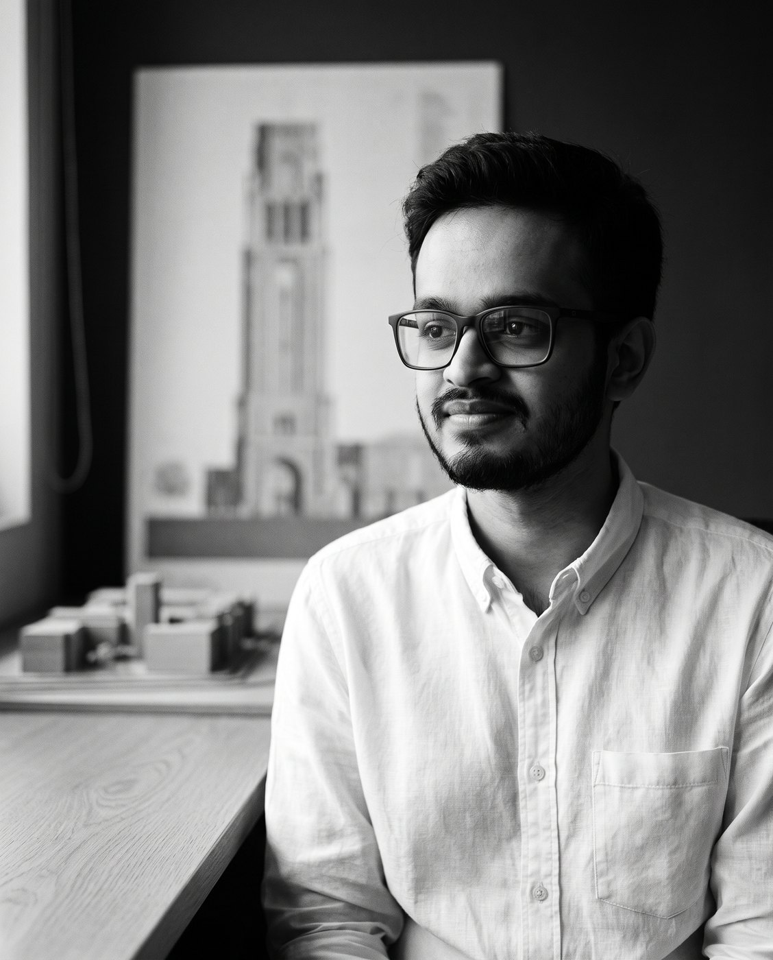 R. Mustafa, architect and founder of Ratio Visuals