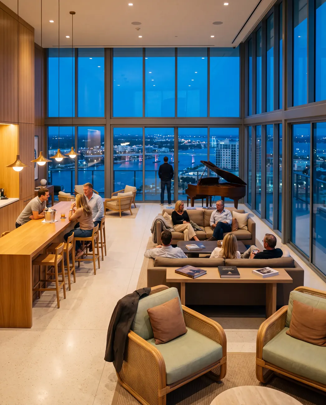 Lumen House — Sky lounge