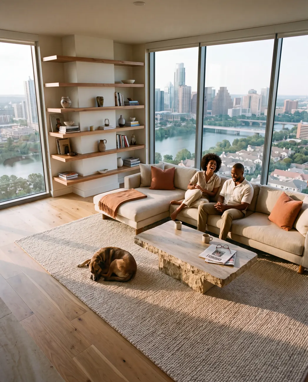 Aurelia Place — Living room