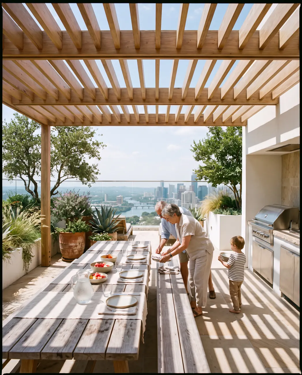 Aurelia Place — Private terrace