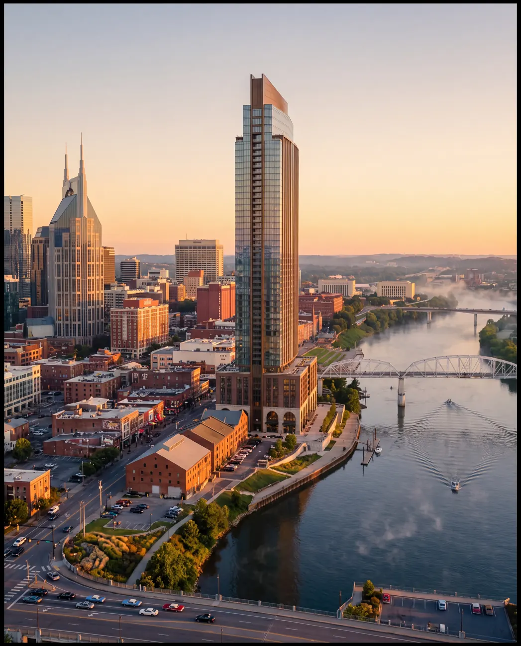 Palisade Heights — waterfront condominium in Nashville, Tennessee, USA.