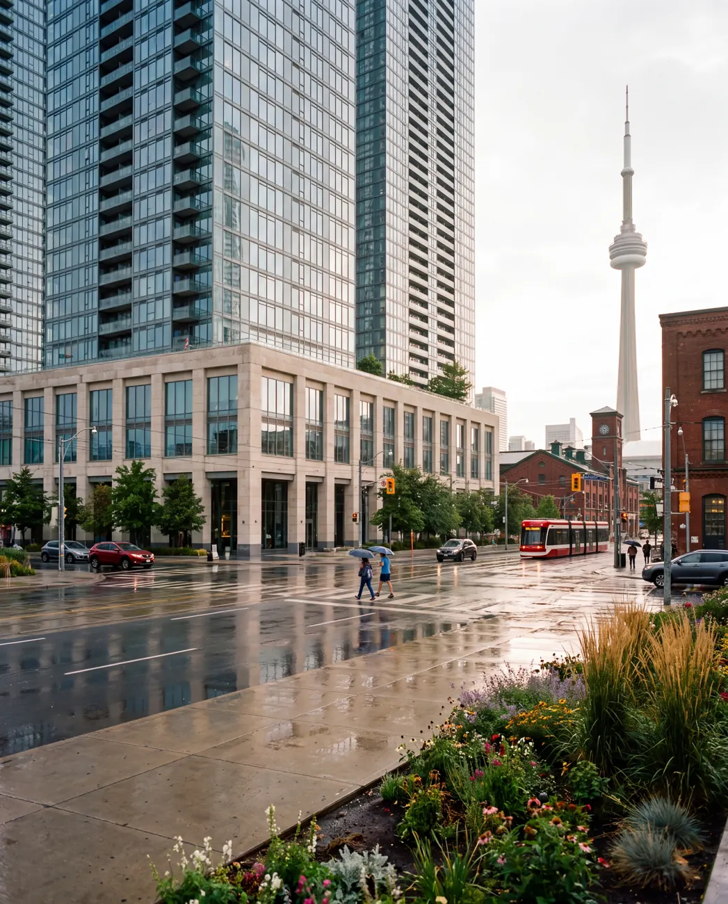Tidewater Terraces — twin-tower masterplan in Toronto, Ontario, Canada.