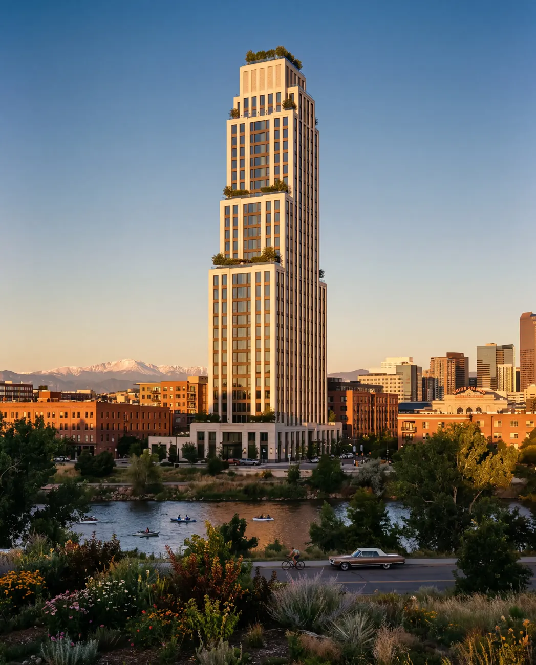 Cascade Quay — mixed-use tower in Denver, Colorado, USA.