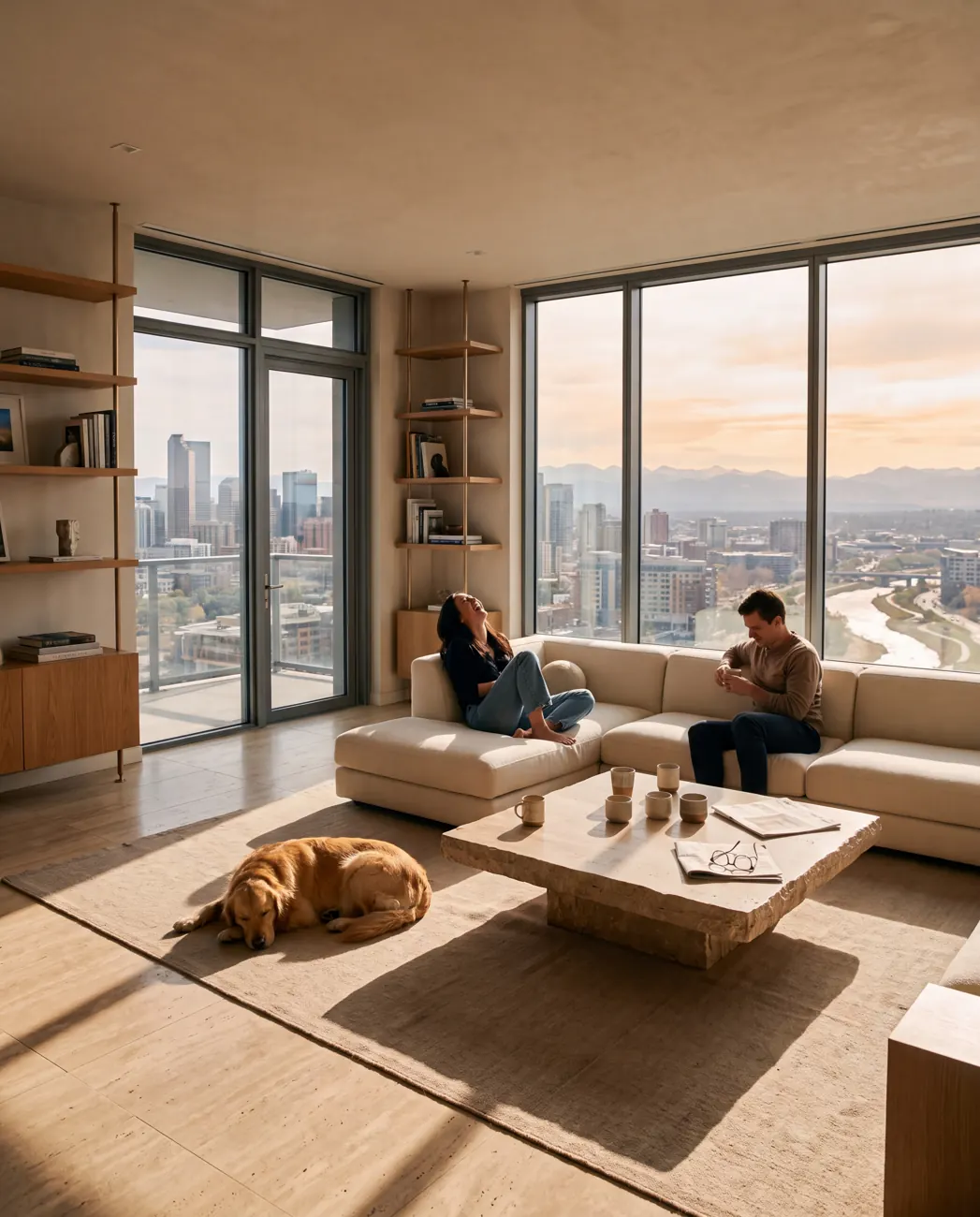 Cascade Quay — Living room