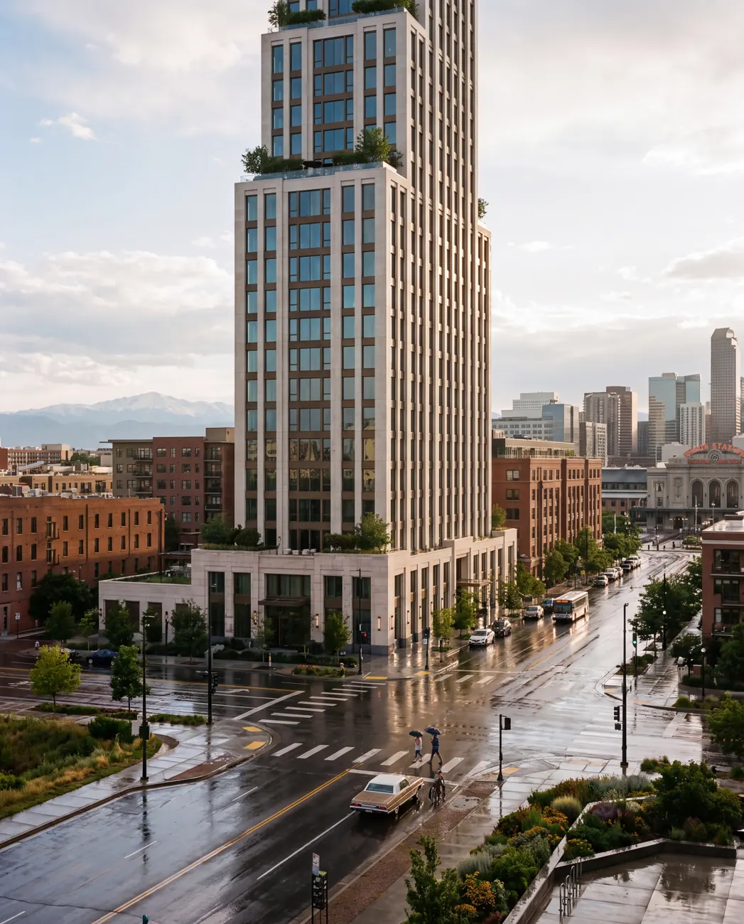 Cascade Quay — mixed-use tower in Denver, Colorado, USA.