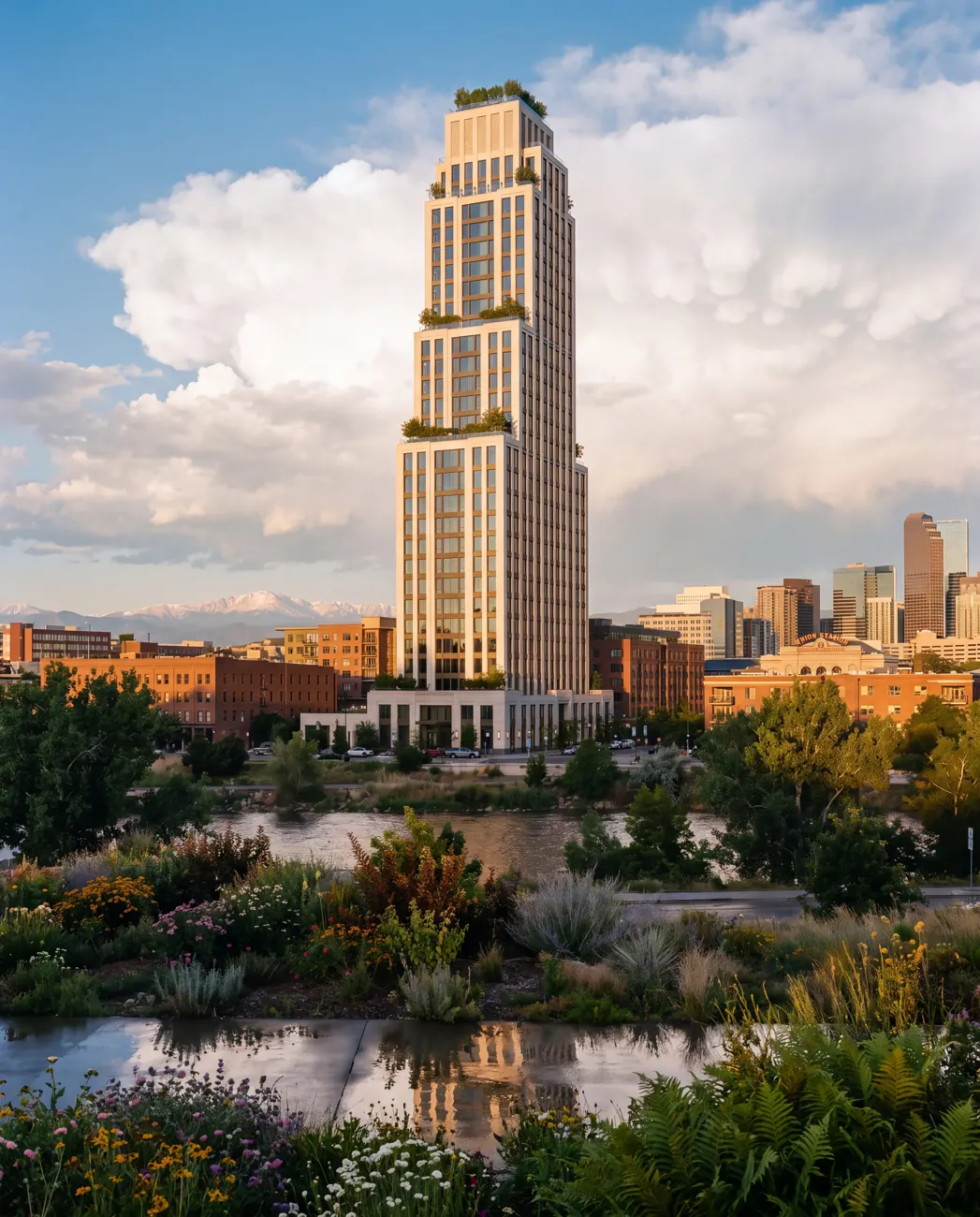 Cascade Quay — mixed-use tower in Denver, Colorado, USA.
