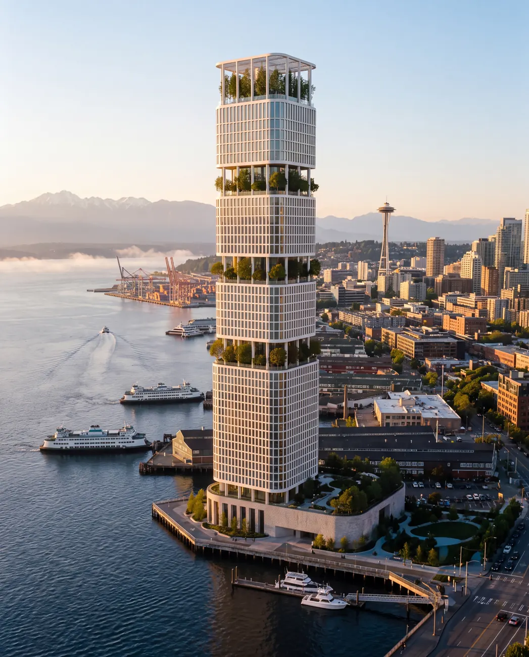 Cinder Residences — office tower in Seattle, Washington, USA.