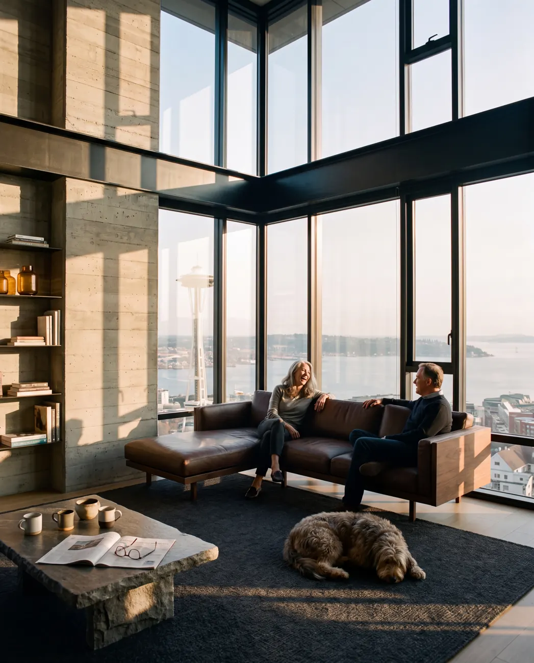 Cinder Residences — Living room