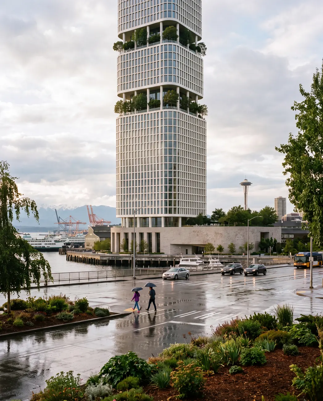 Cinder Residences — office tower in Seattle, Washington, USA.