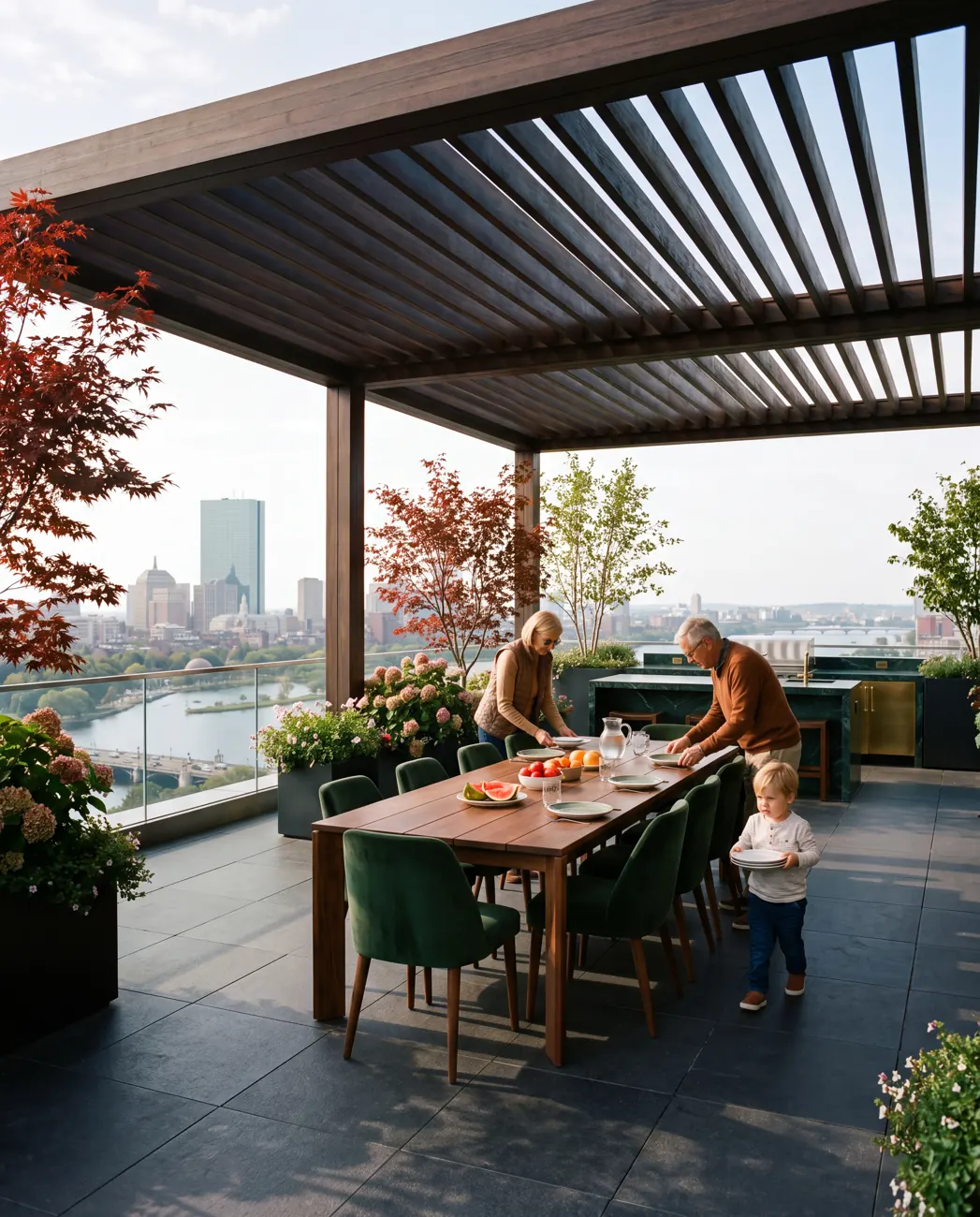 Solace Place — Private terrace