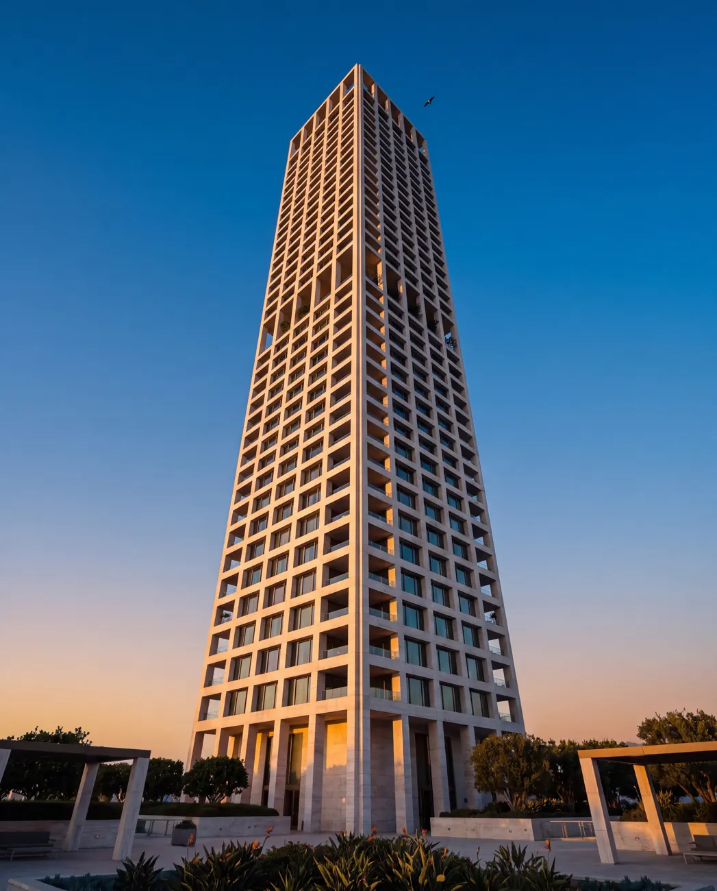 Ember Terraces — Looking up from the podium