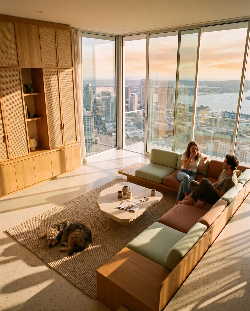 Wren Tower — Living room