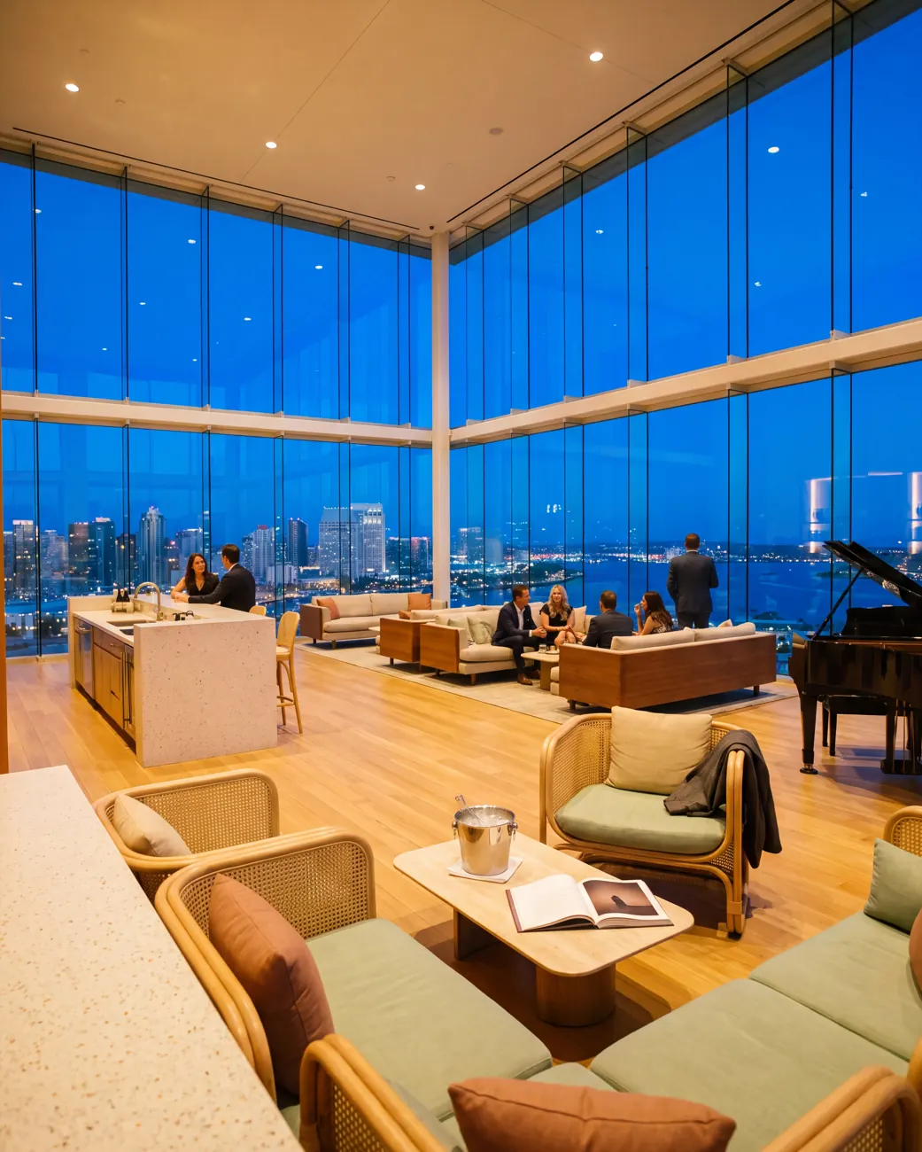 Wren Tower — Sky lounge