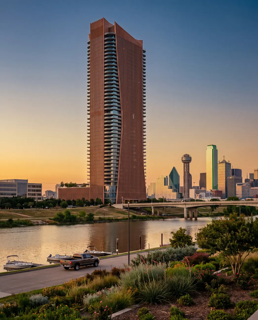 Marlowe Point — residential tower in Dallas, Texas, USA.