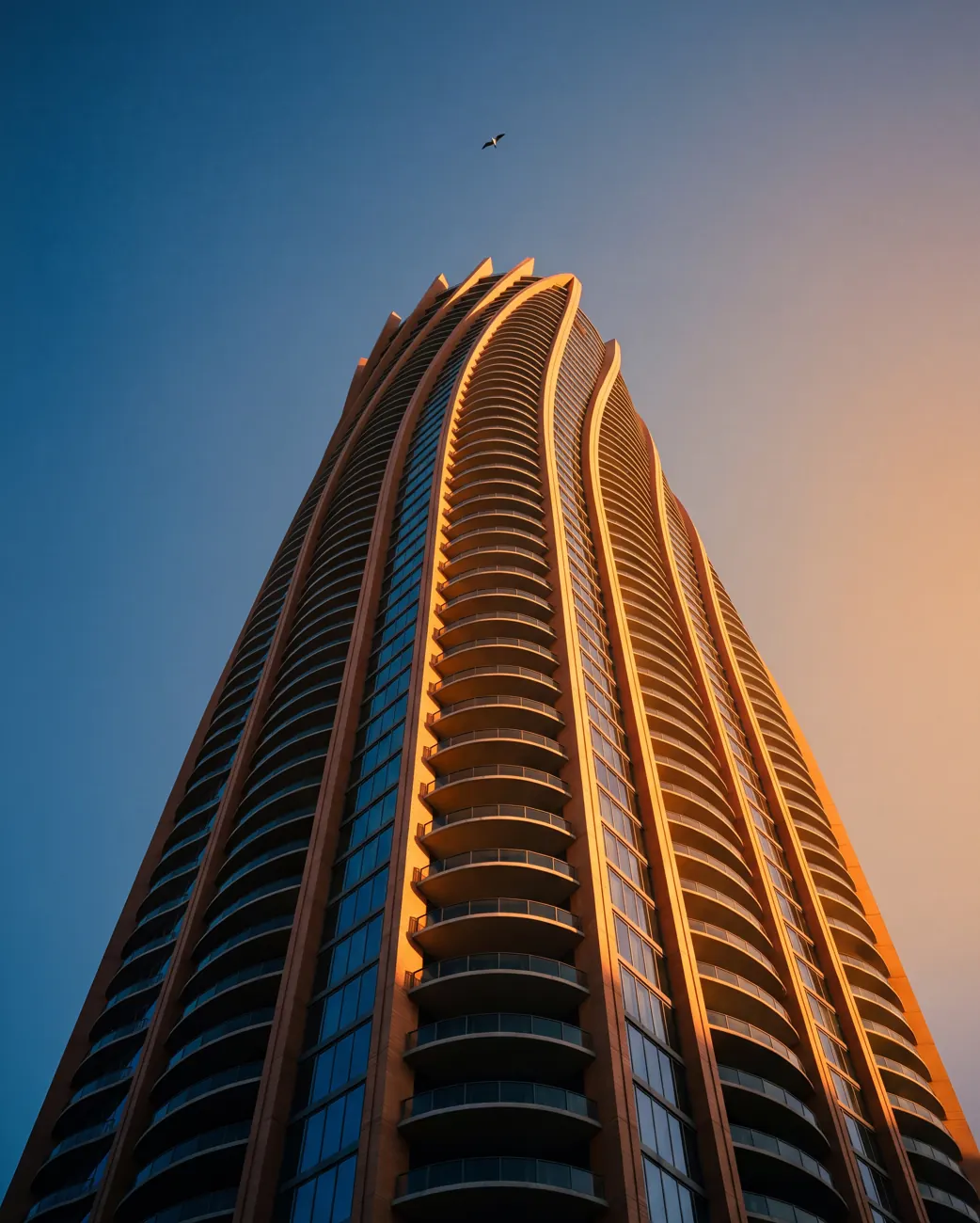 Marlowe Point — Looking up from the podium