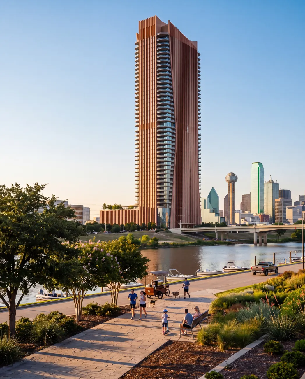 Marlowe Point — The waterfront promenade