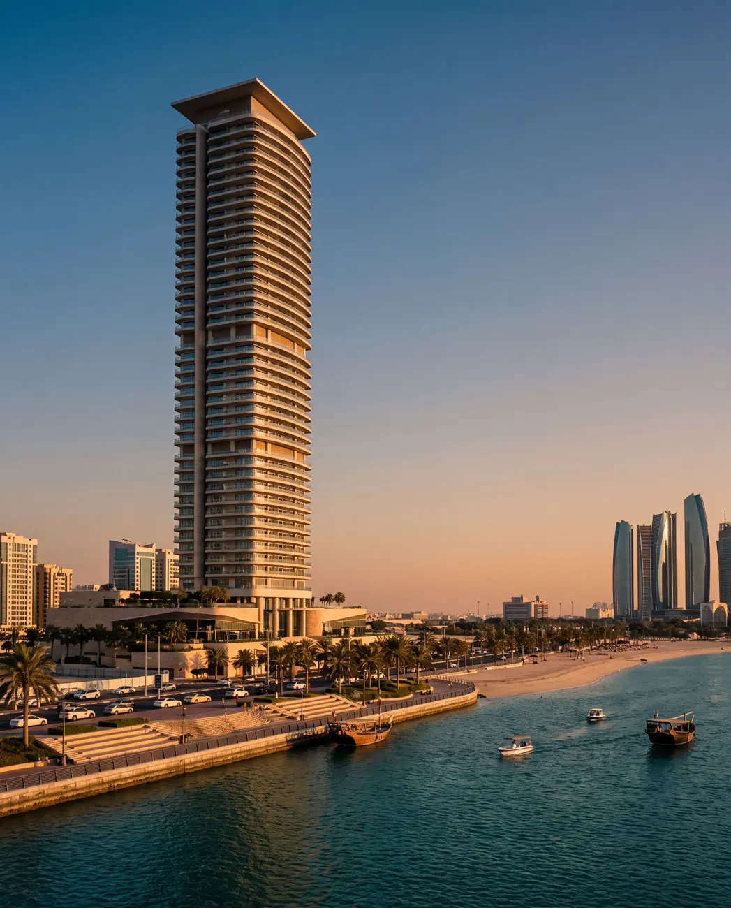 Vantage House — hotel + branded residences in Abu Dhabi, United Arab Emirates.