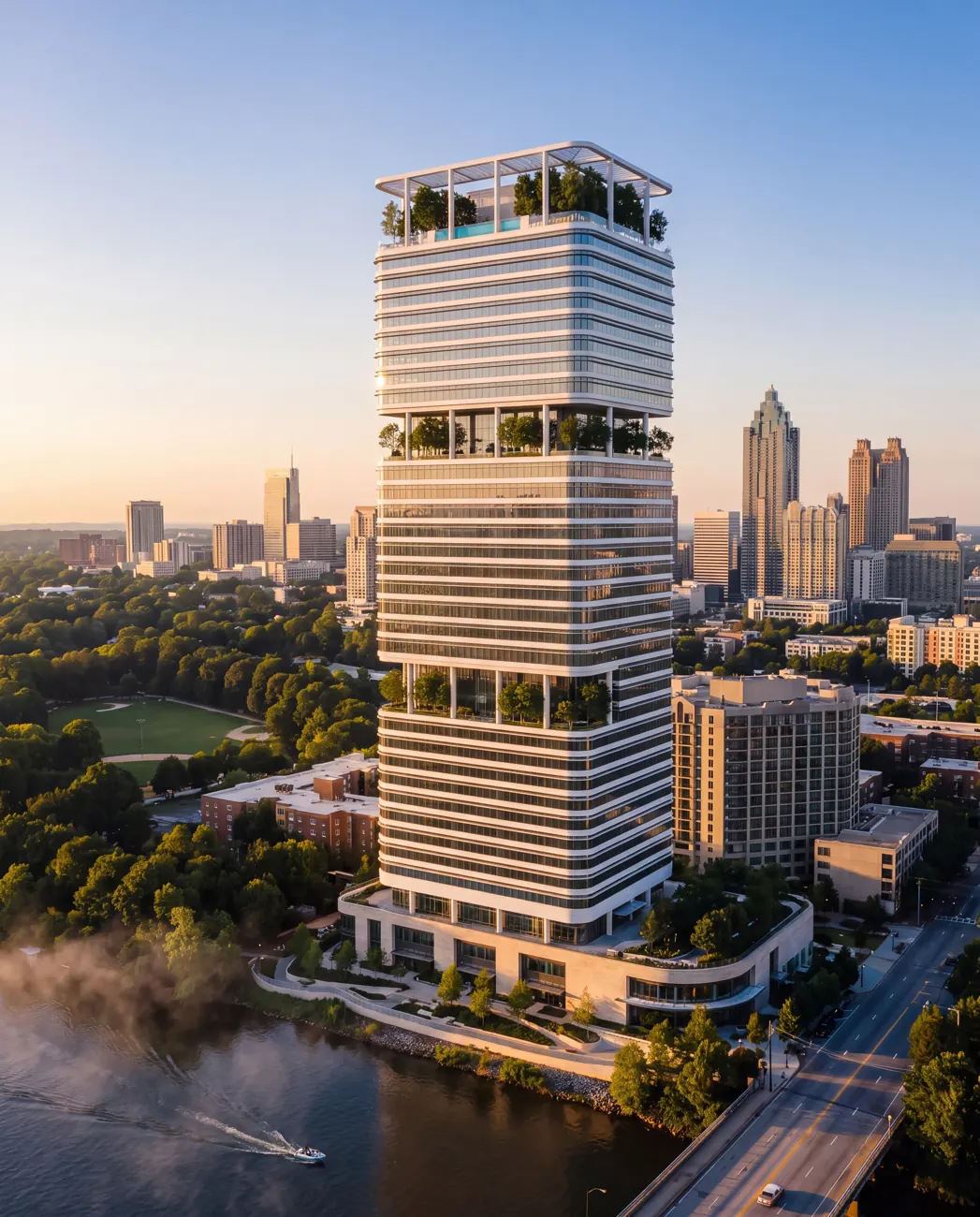 Verity Wharf — office tower in Atlanta, Georgia, USA.