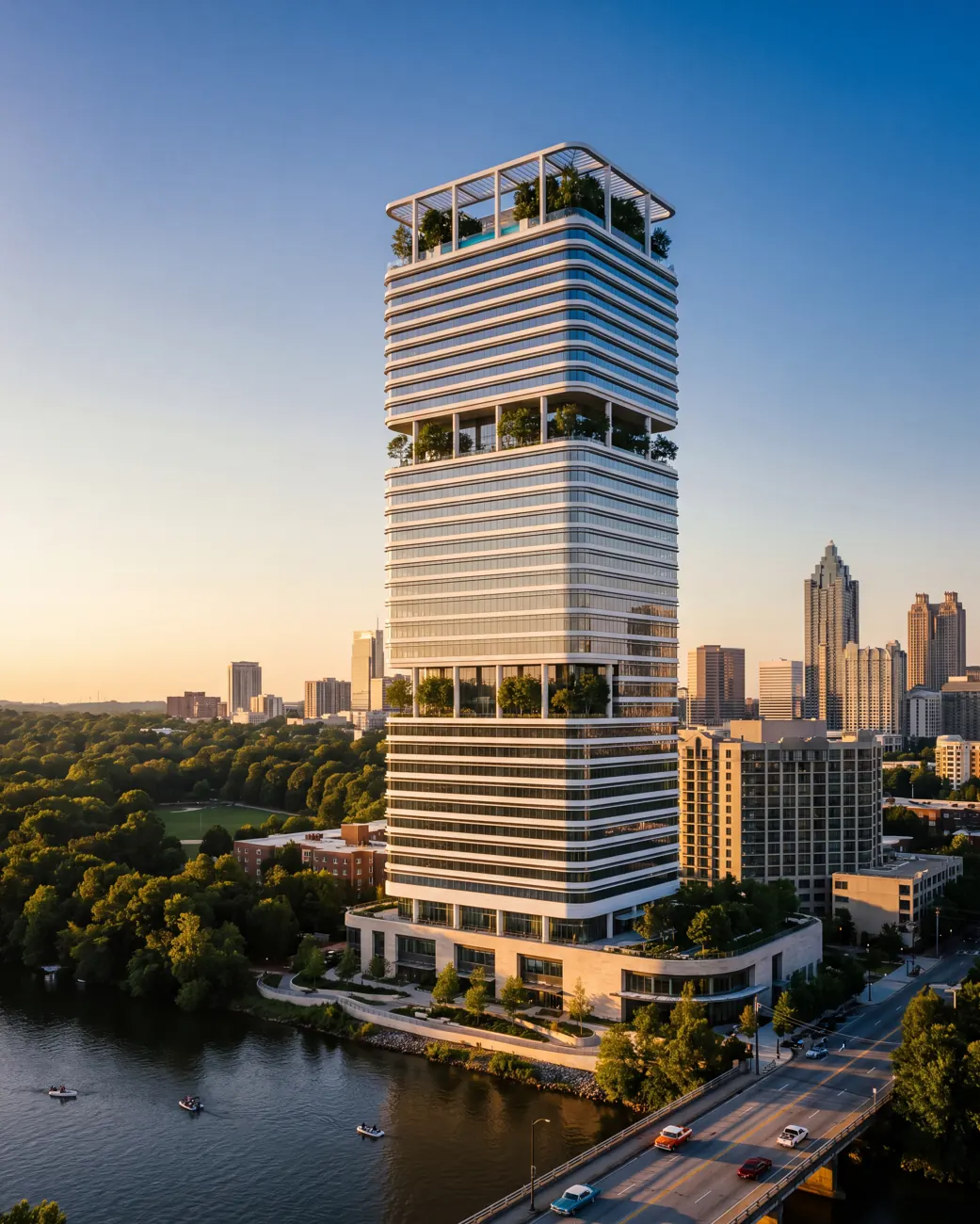 Verity Wharf — office tower in Atlanta, Georgia, USA.