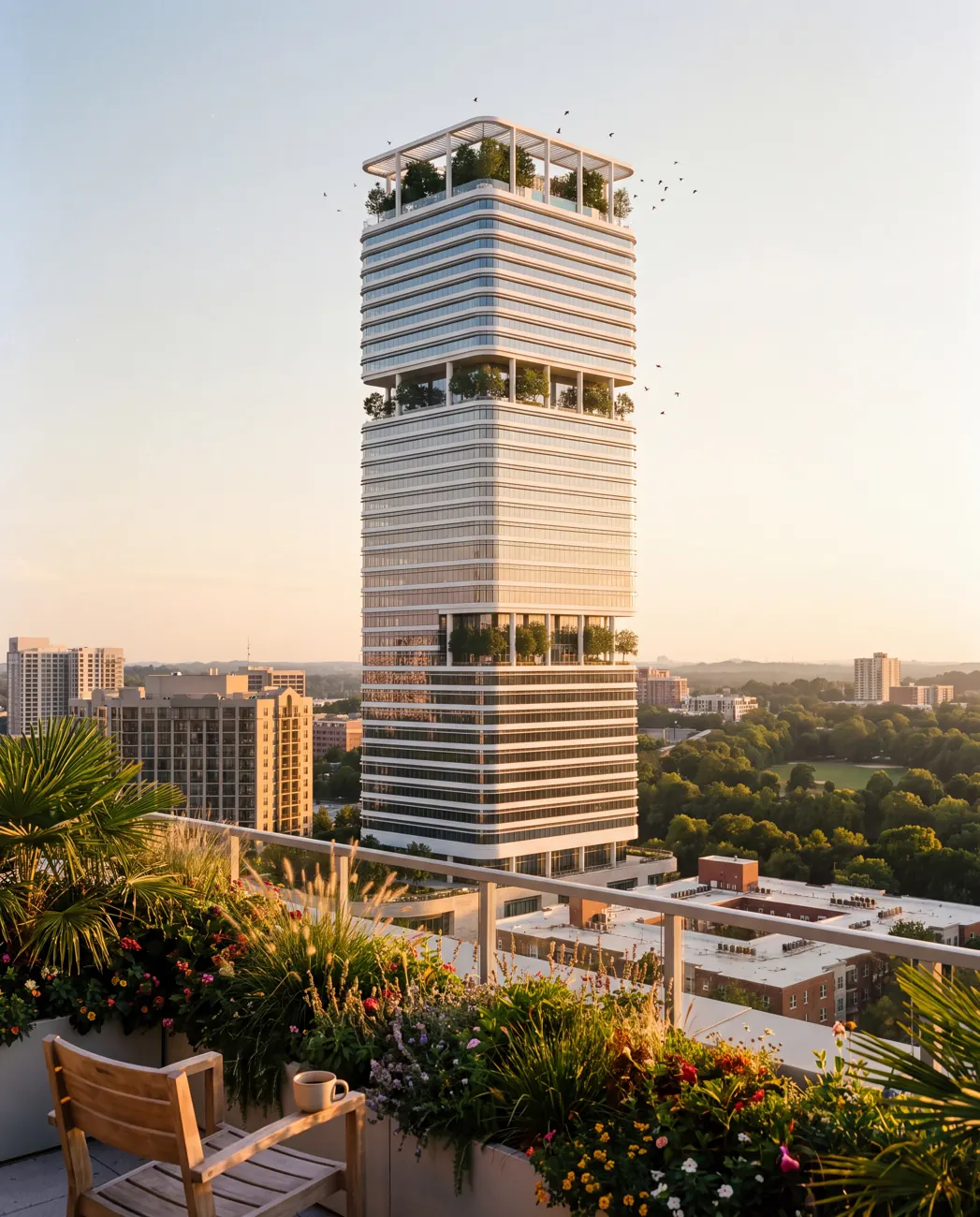 Verity Wharf — From a neighbouring rooftop