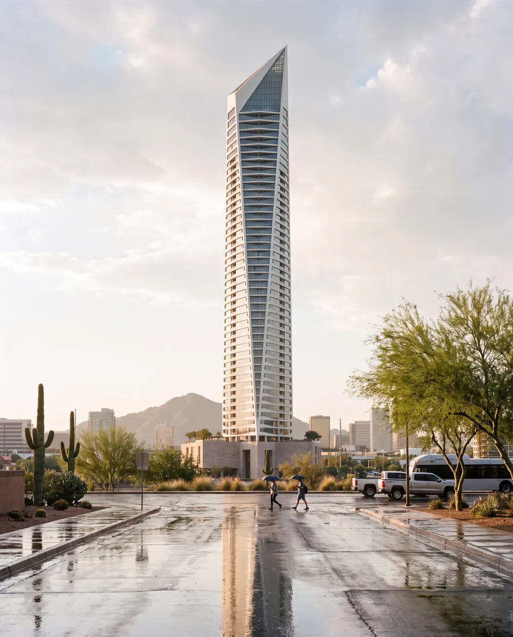Quill One — waterfront condominium in Phoenix, Arizona, USA.