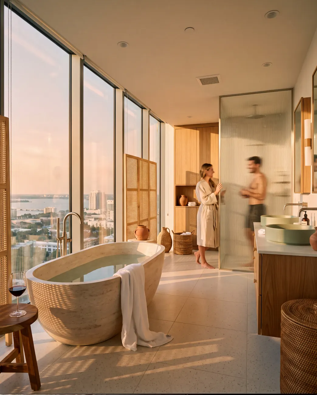 Lumen Heights — Bathroom with a view