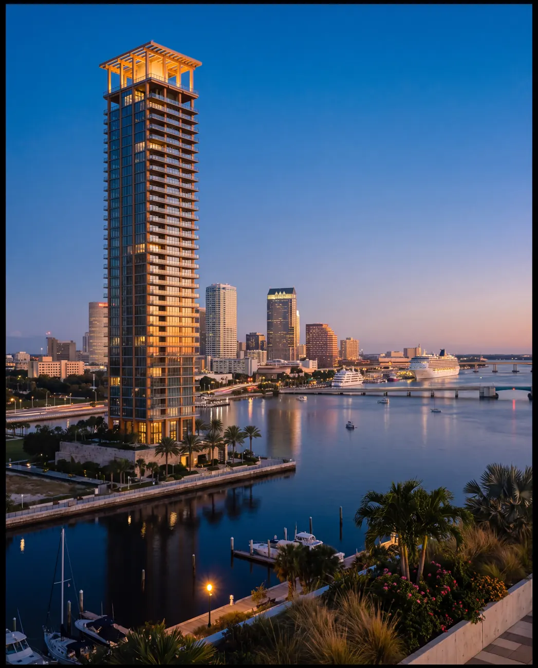 Lumen Heights — residential tower in Tampa, Florida, USA.