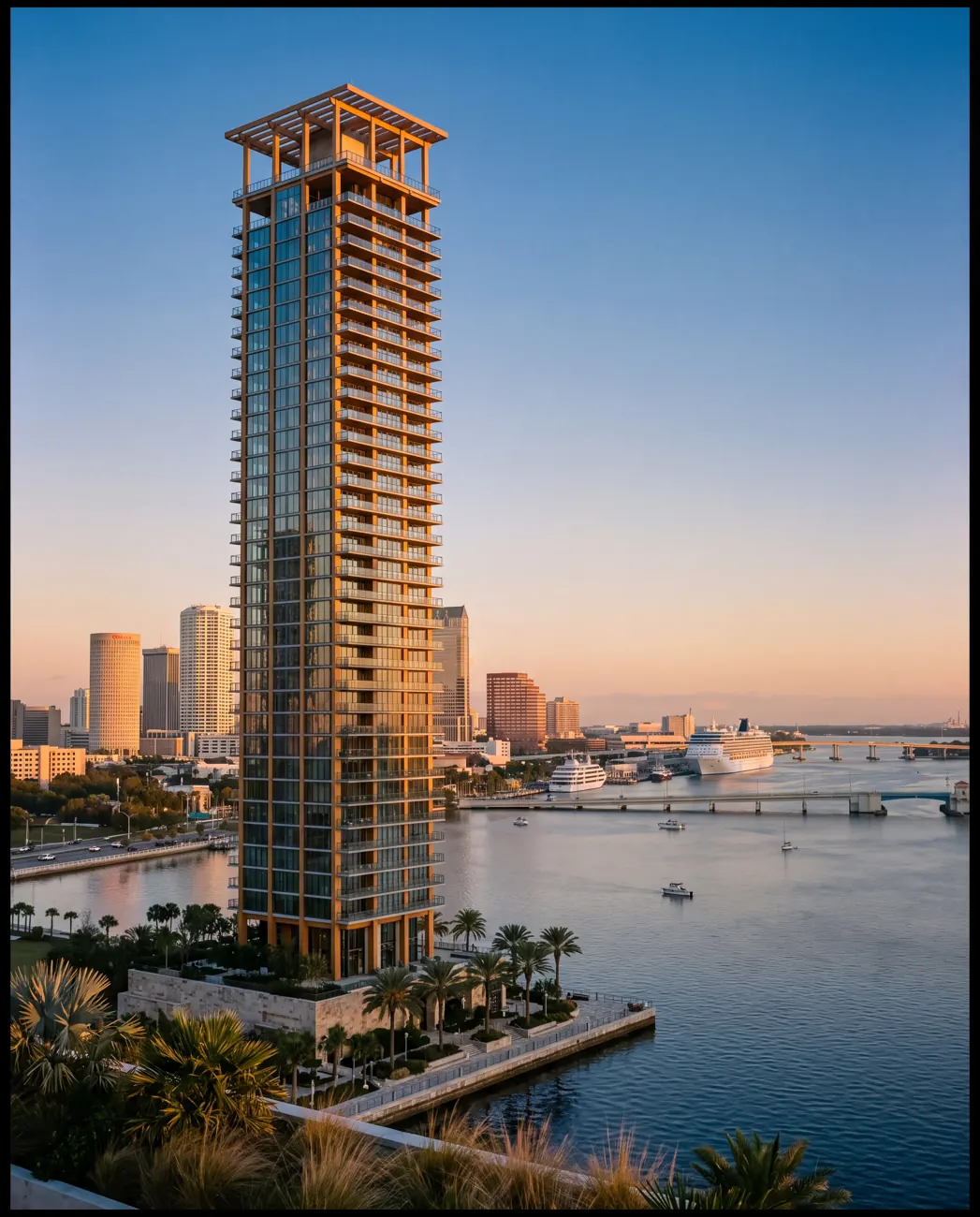 Lumen Heights — residential tower in Tampa, Florida, USA.