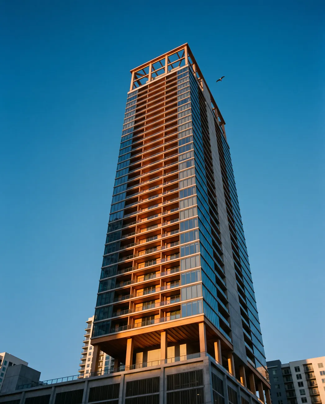 Lumen Heights — Looking up from the podium