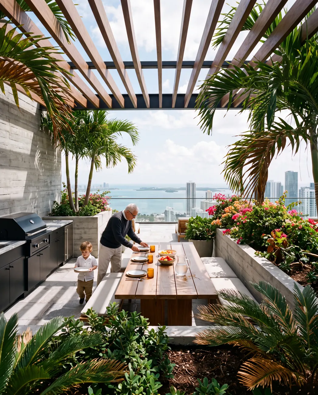 Sterling Terraces — Private terrace
