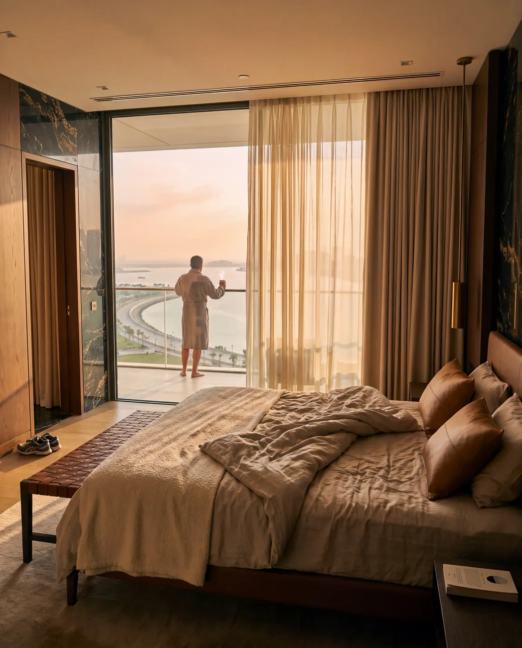 Bellweather Tower — Bedroom at dawn