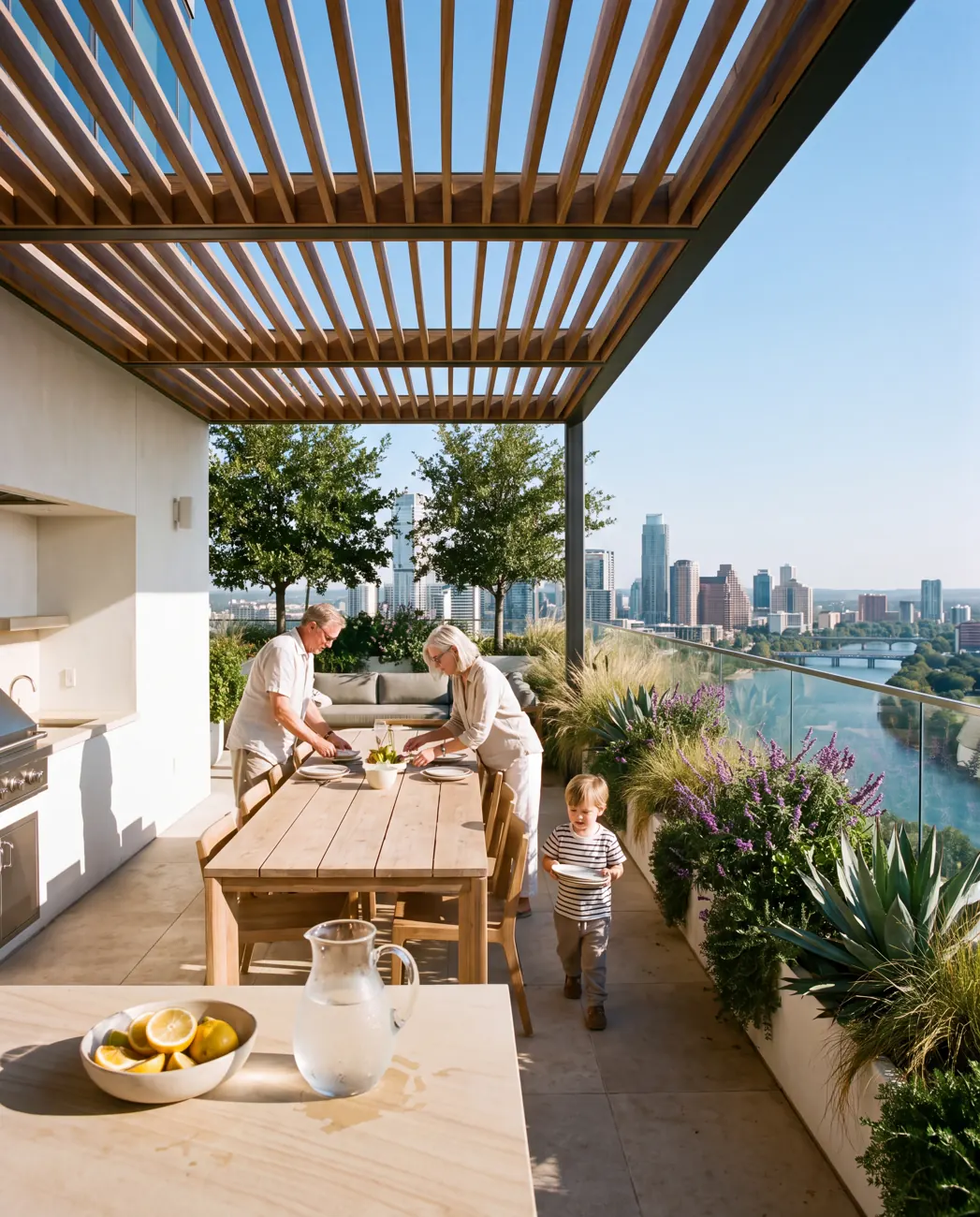 Aurelia Quay — Private terrace