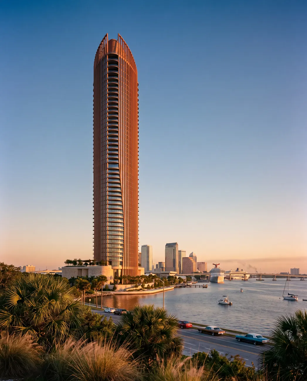 Halcyon House — residential tower in Tampa, Florida, USA.