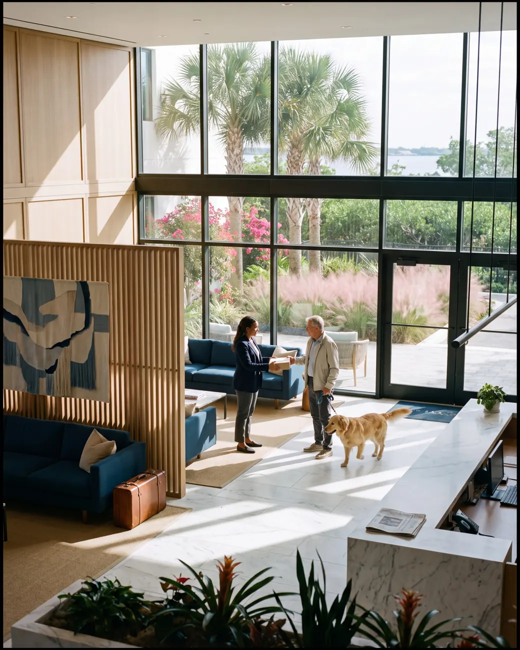 Halcyon House — Lobby