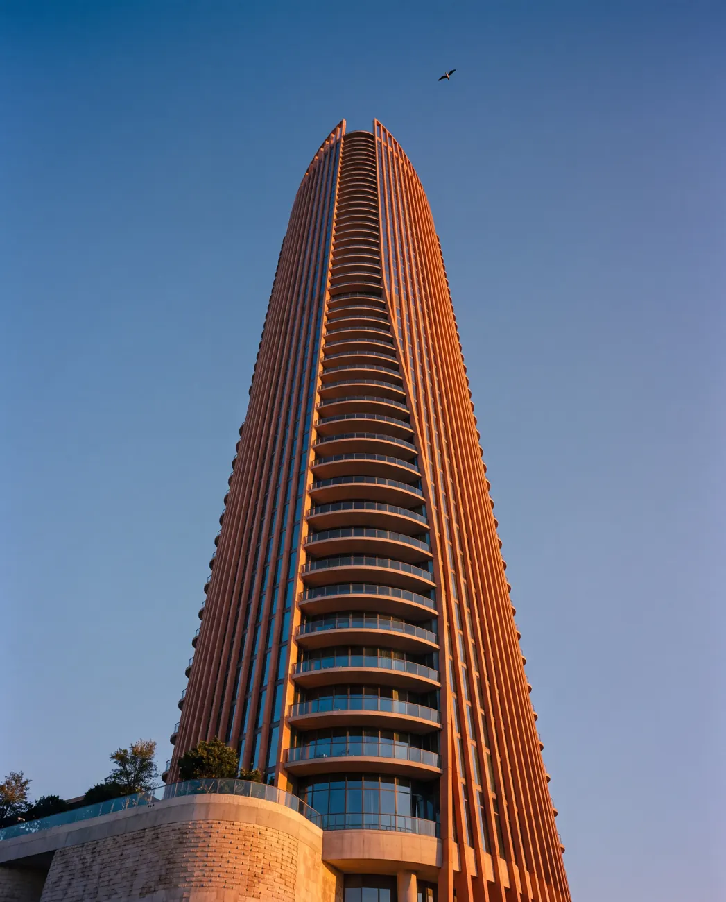 Halcyon House — Looking up from the podium