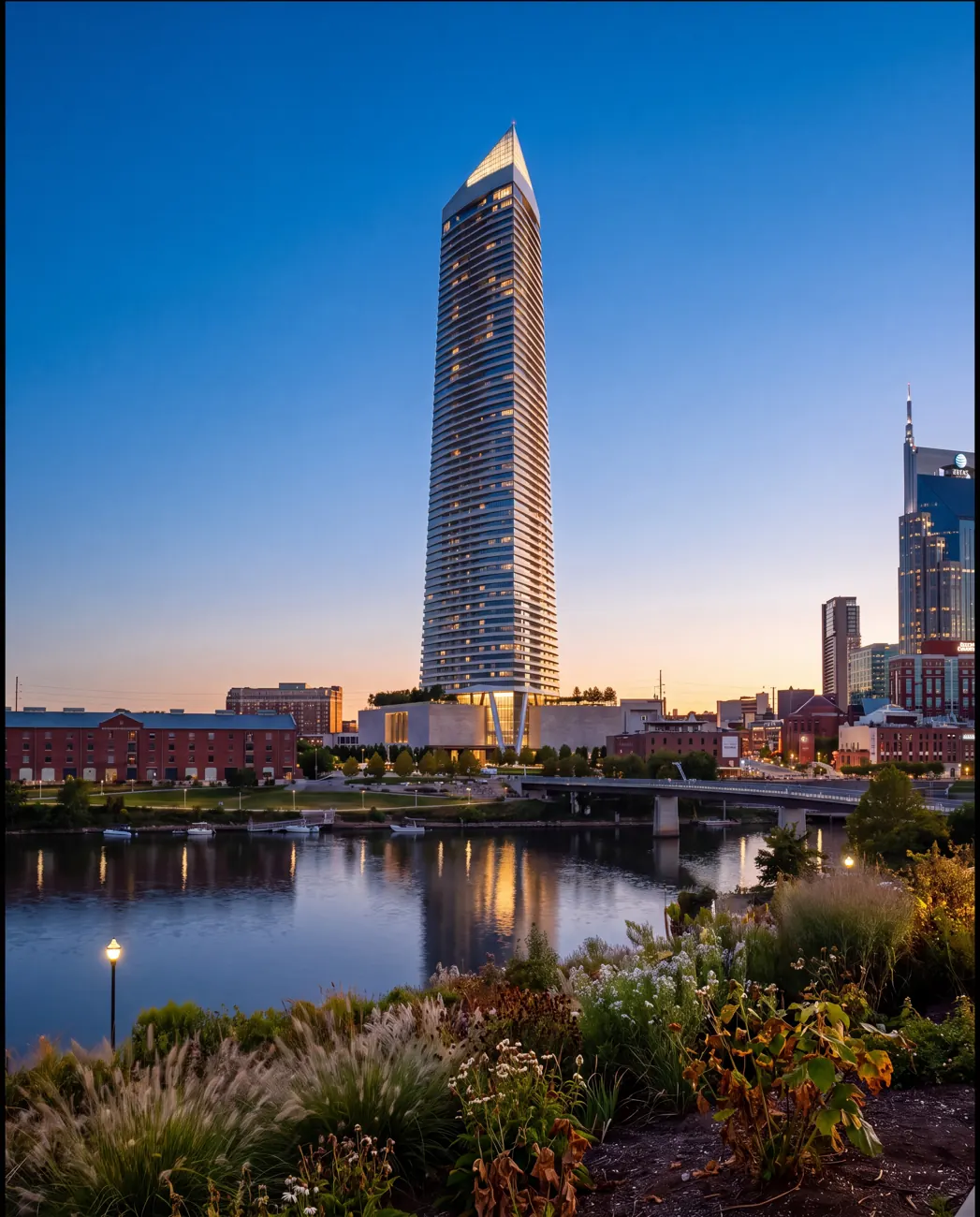 Ondine Heights — waterfront condominium in Nashville, Tennessee, USA.