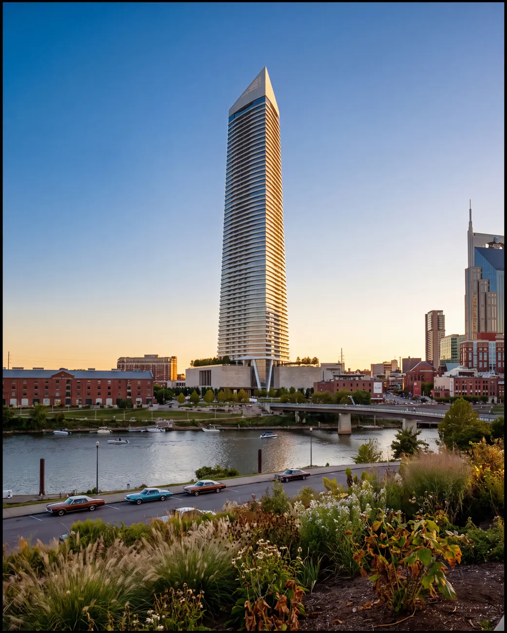 Ondine Heights — waterfront condominium in Nashville, Tennessee, USA.