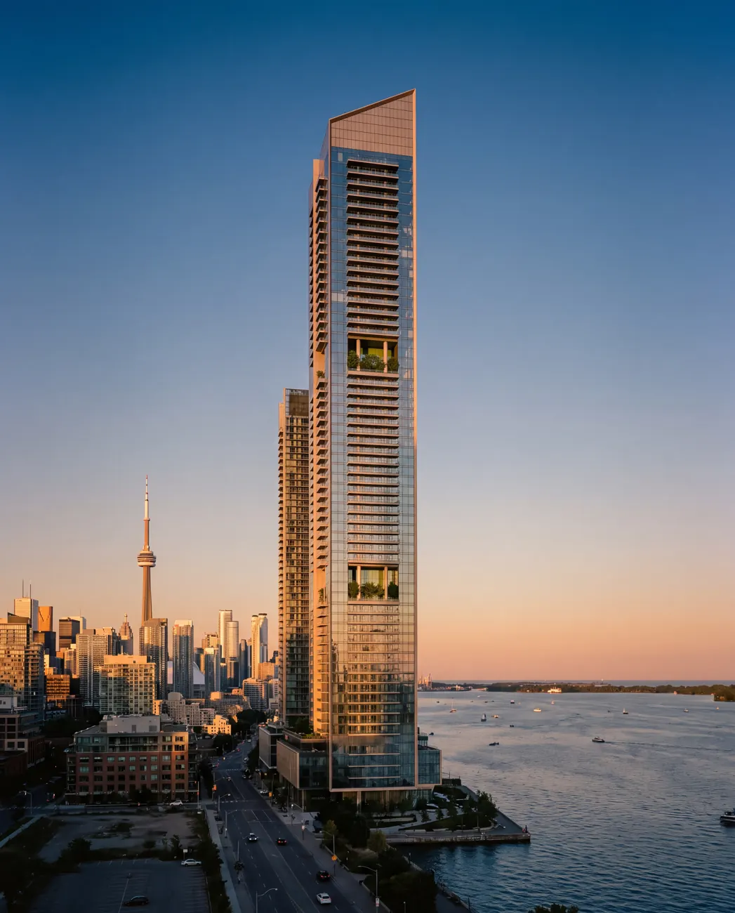 Auburn Terraces — twin-tower masterplan in Toronto, Ontario, Canada.