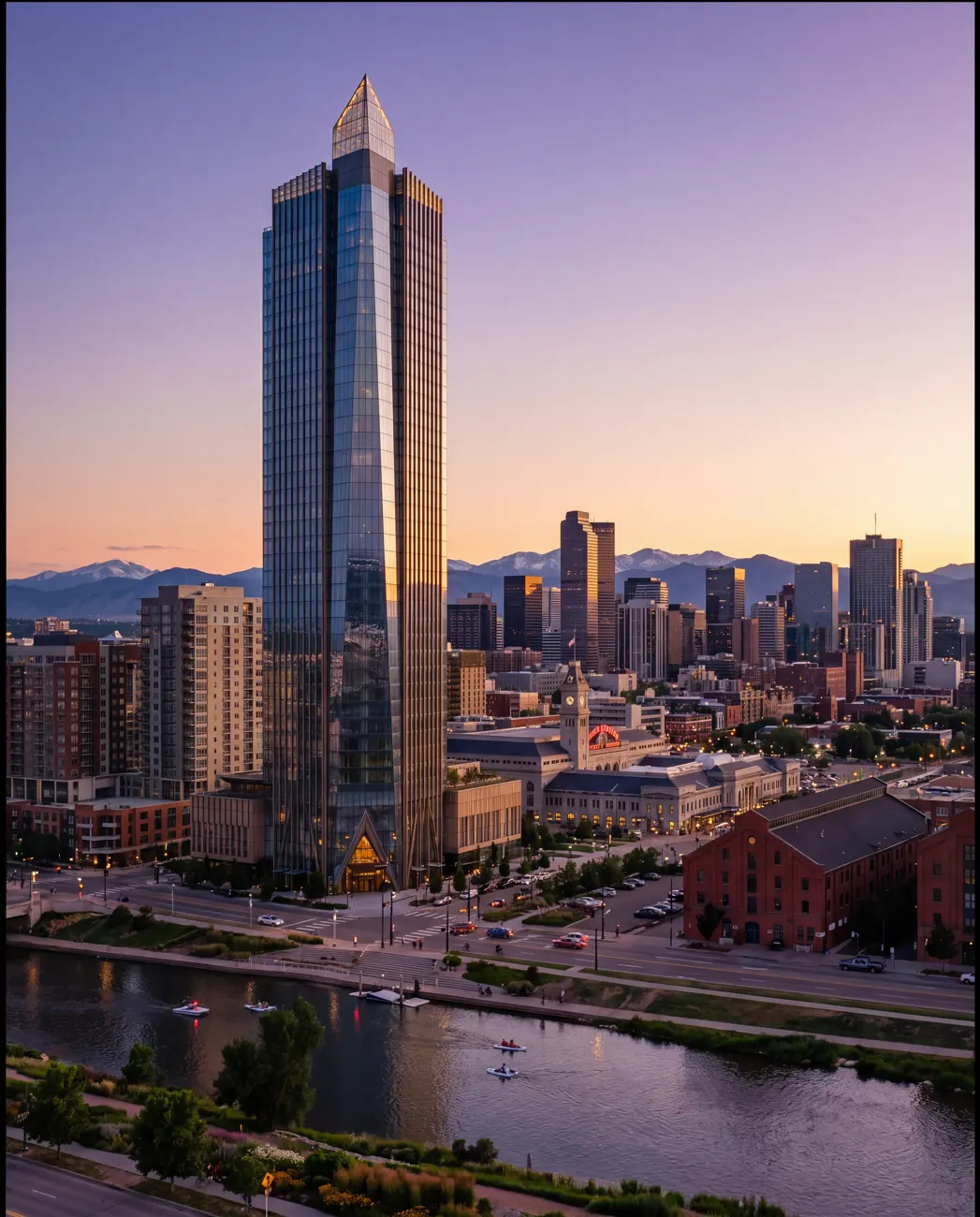 Solace Quay — mixed-use tower in Denver, Colorado, USA.