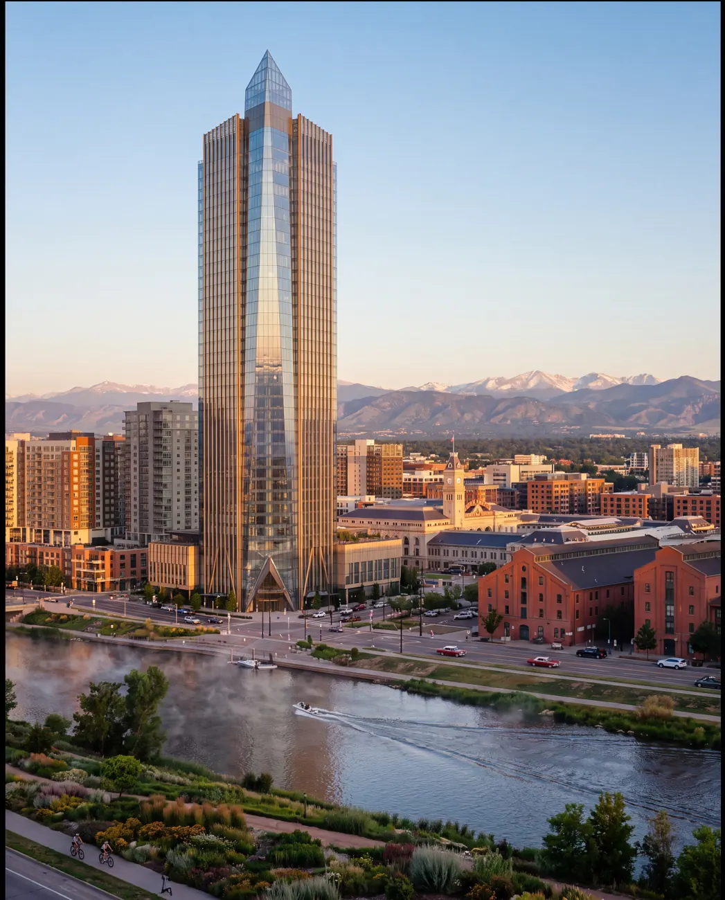 Solace Quay — mixed-use tower in Denver, Colorado, USA.