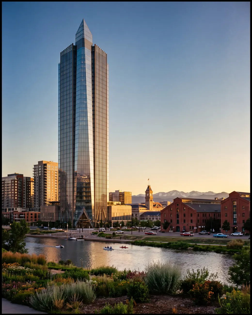 Solace Quay — mixed-use tower in Denver, Colorado, USA.