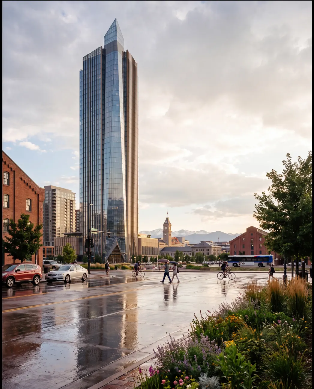 Solace Quay — mixed-use tower in Denver, Colorado, USA.