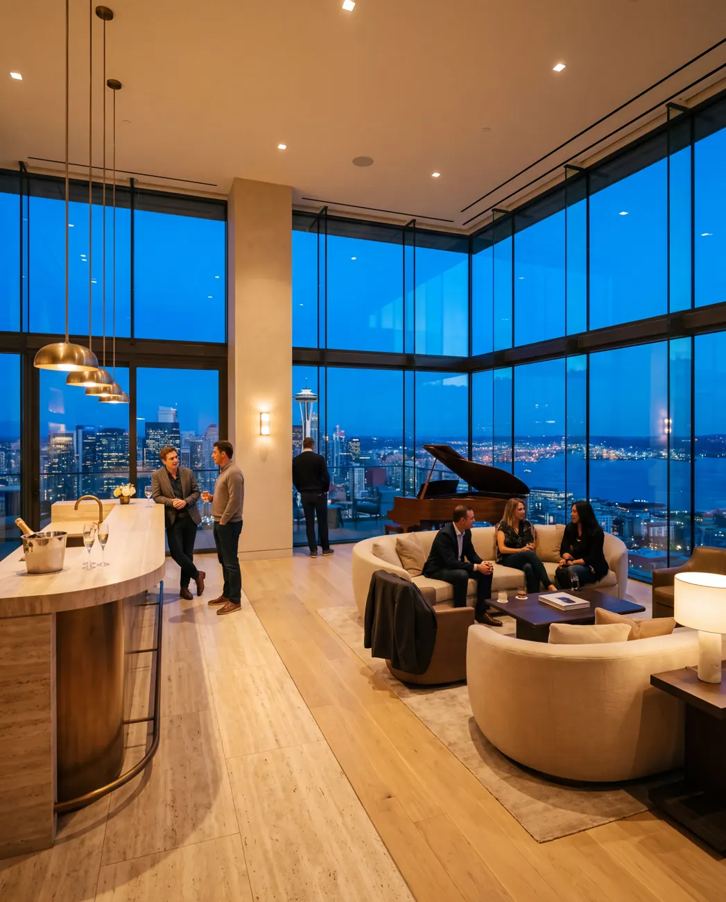 Ember Residences — Sky lounge