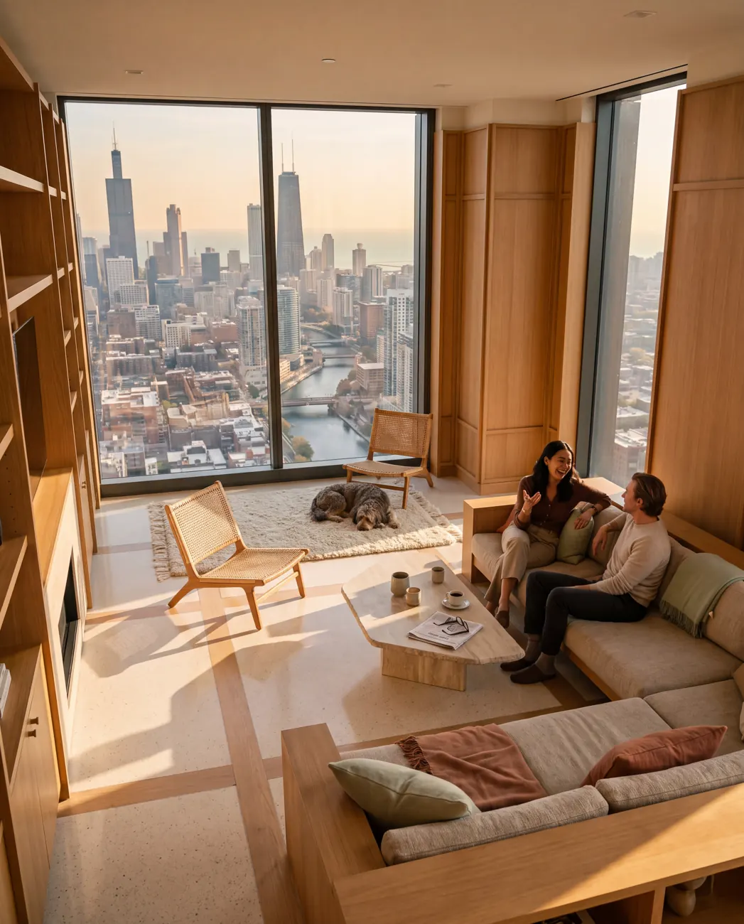 Wren House — Living room