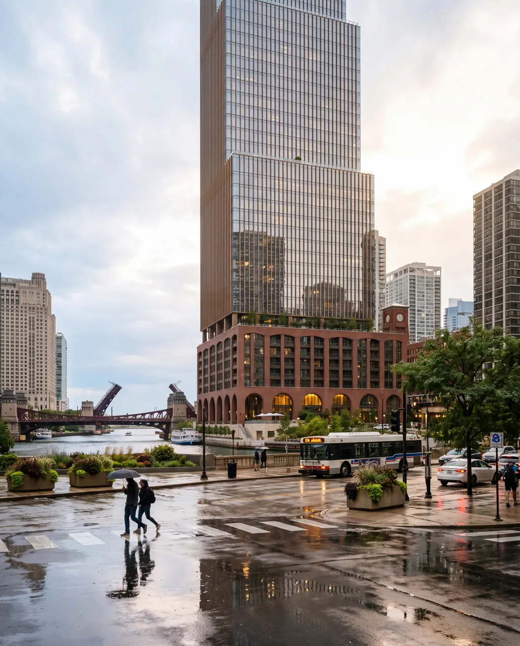 Wren House — waterfront condominium in Chicago, Illinois, USA.