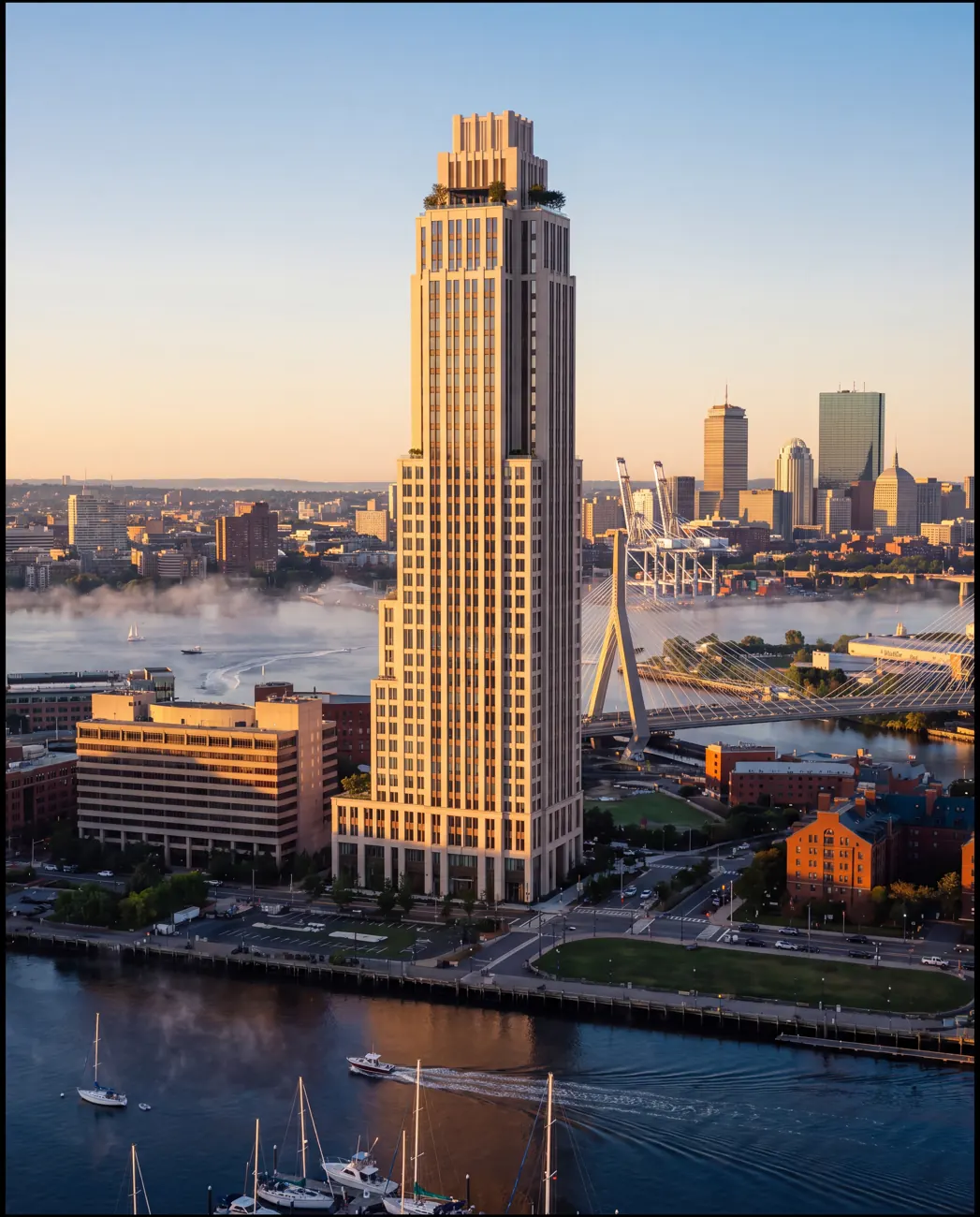 Argent Place — mixed-use tower in Boston, Massachusetts, USA.