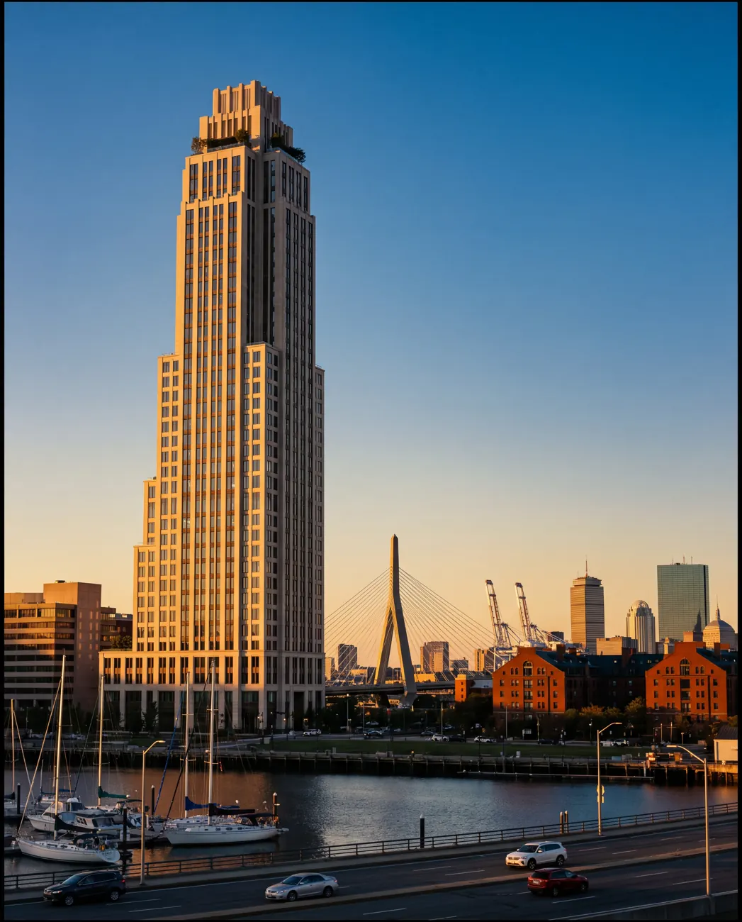 Argent Place — mixed-use tower in Boston, Massachusetts, USA.
