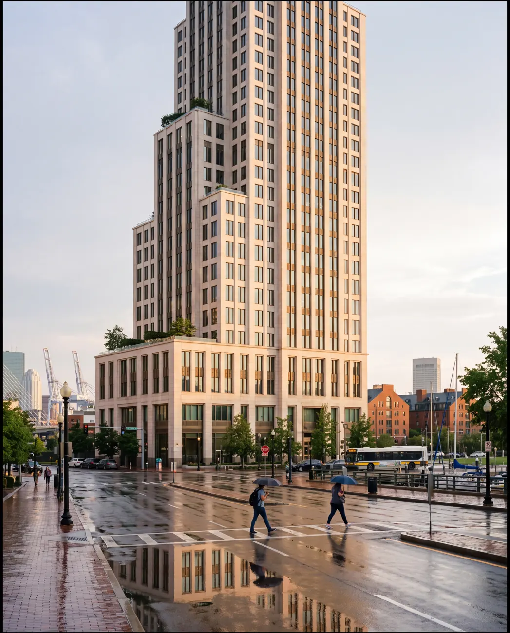 Argent Place — mixed-use tower in Boston, Massachusetts, USA.