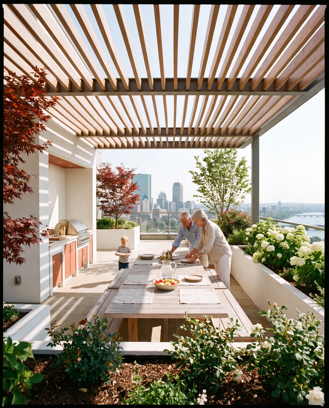 Argent Place — Private terrace